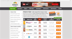 Desktop Screenshot of banques-en-ligne.fr