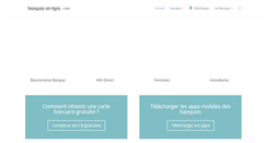 Desktop Screenshot of banques-en-ligne.mobi