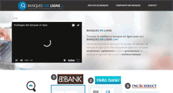 Desktop Screenshot of banques-en-ligne.com